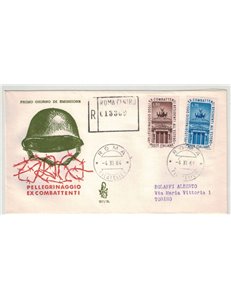 ITALIA 1959 FDC (Venetia) Ex combattenti racc