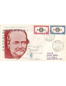 ITALIA 1962 FDC (Venetia) Antonio Pacinotti racc