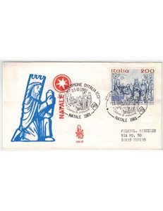 ITALY 1981 FDC (Venice) Christmas order