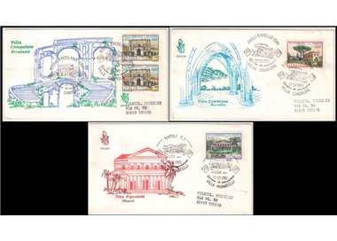 ITALIA 1981 FDC (Venetia) Ville, 2ª emissione ord