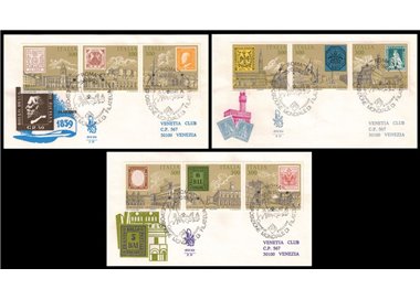 ITALY 1985 FDC (Venetia) Expos. philately