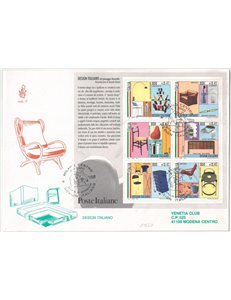 ITALIA 2000 FDC (Venetia) Design italiano BF