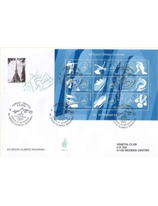 ITALIA 2006 FDC (Venetia) Giochi olimpici invernali BF