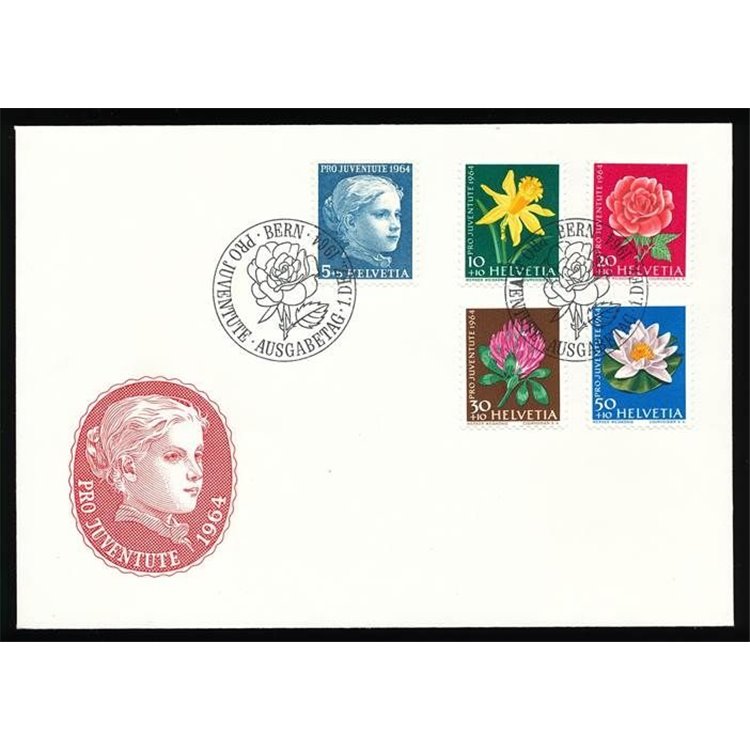 FDC SWITZERLAND 1964 Pro Juventute