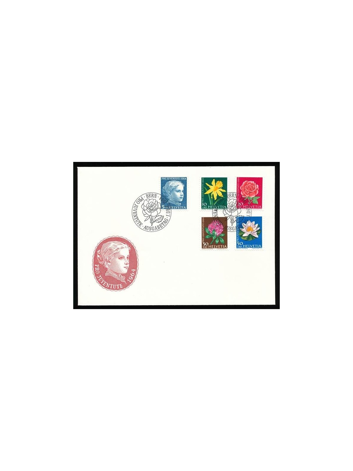 FDC SVIZZERA 1964 Pro Juventute