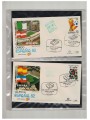 FDC SPAGNA 1982 Campionato del mondo - Giro completo delle 52 partite