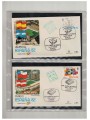 FDC SPAGNA 1982 Campionato del mondo - Giro completo delle 52 partite
