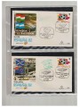 FDC SPAGNA 1982 Campionato del mondo - Giro completo delle 52 partite