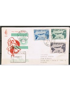 ITALY 1961 FDC (Venice) President Gronchi collected