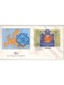 FDC GREECE 1991 Europe cept s/s