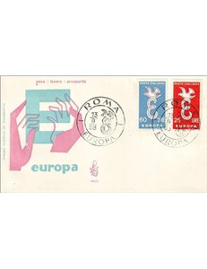 ITALY 1958 FDC (Venetia) Europa Cept