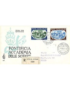 VATICANO 1957 FDC (Venetia) Pontificia Accademia Scientiarum racc