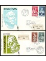 VATICANO 1958 FDC (Venetia) Antonio Canova racc