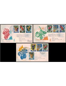 SAN MARINO 1958 FDC (Venice) Agricultural products collected