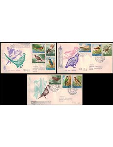 SAN MARINO 1960 FDC (Venetia) Fauna avicola racc