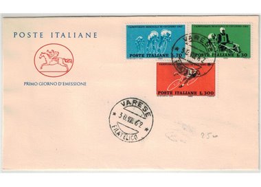 FDC ITALIA 1962 Ciclismo 1 Busta Cavallino