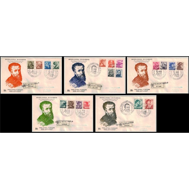 ITALY 1961 FDC (Chimera) Michelangelo-style collection