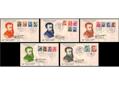 ITALY 1961 FDC (Chimera) Michelangelo-style collection