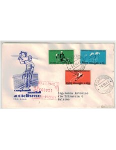 ITALIA 1962 FDC (Rodia) Ciclismo racc