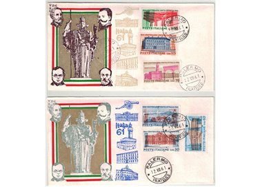 ITALIA 1961 FDC (Fac) Unità d´Italia