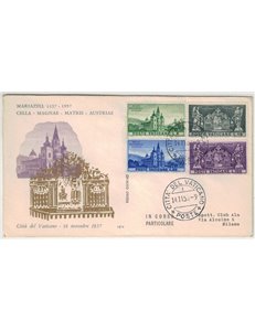 VATICANO 1957 FDC (Ala) FDC (Ala) Santuario di Mariazell