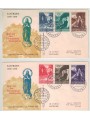 VATICANO 1958 FDC (Ala) Apparizione Vergine a Lourdes