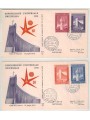 VATICANO 1958 FDC (Ala) Esposizione di Bruxelles