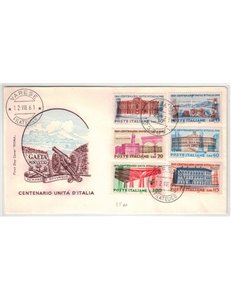 ITALIA 1961 FDC (Roma) Unità d´Italia