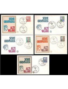 ITALIA 1978-79 FDC (Filagrano) Alti valori