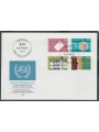 FDC SVIZZERA 1976 Upu, francobolli di servizio 1 busta nv