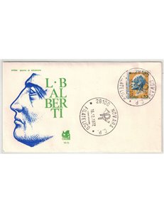 ITALY 1972 FDC (Bucintoro) booklet Alberti