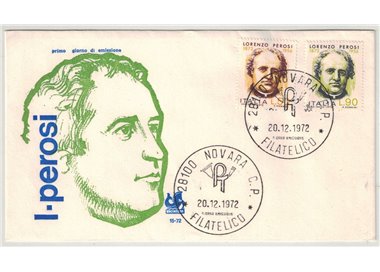 ITALY 1972 FDC (Bucintoro) Lorenzo Perosi