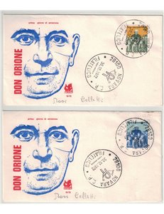 ITALY 1972 FDC (Bucintoro) Don Luigi Orione