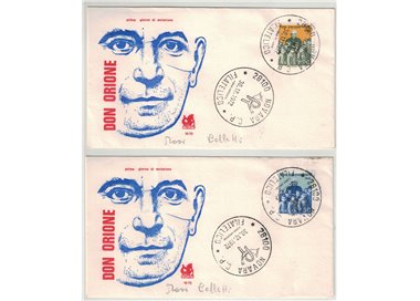ITALIA 1972 FDC (Bucintoro) Don Luigi Orione