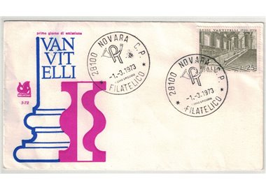 ITALIA 1973 FDC (Bucintoro) Luigi Vanvitelli