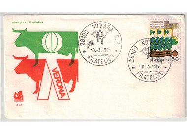 ITALIA 1973 FDC (Bucintoro) Fiera di Verona