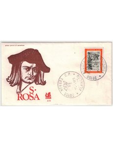 ITALIA 1973 FDC (Bucintoro) Salvator Rosa
