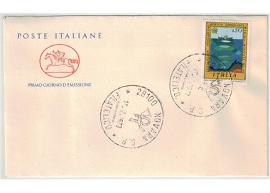 FDC ITALY 1973 Hydrographic Institute 1 Cavallino envelope nv