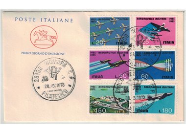 FDC ITALIA 1973 Aeronautica militare 1 Busta Cavallino nv