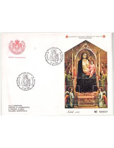 FDC SMOM 1993 Natale BF