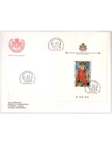 FDC SMOM 1994 St. John the Baptist s/s