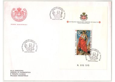 FDC SMOM 1994 St. John the Baptist s/s