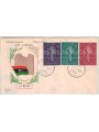 FDC LIBIA 1960 Conferenza delle telecomunicazioni arabe