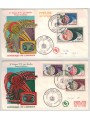 FDC CAMERUN 1963 Telecomunicazioni spaziali