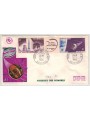 FDC COMOROS 1966 Launch of the first French satellite