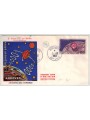 FDC COMORE 1962 Telecomunicazioni spaziali
