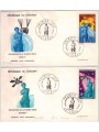 FDC REPUBBLICA DEL DAHOMEY 1968 Esplorazione di Venere