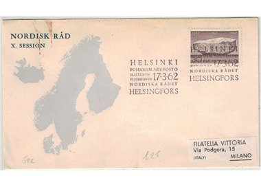 FDC FINLANDIA 1962 Diritti politici del popolo