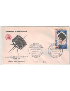 FDC UPPER VOLTA 1966 World Meteorological Day