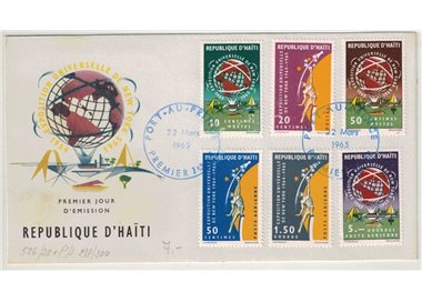 FDC HAITI 1965 New York World's Fair